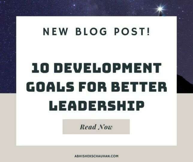 10 Development Goals for Better Leadership