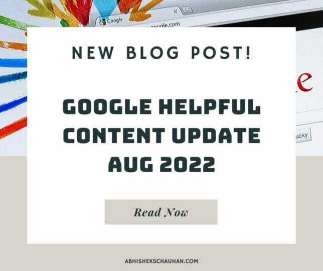 Google Helpful Content Update