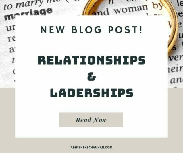 relationship and leadership