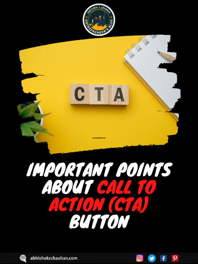 Important points about the call to action button