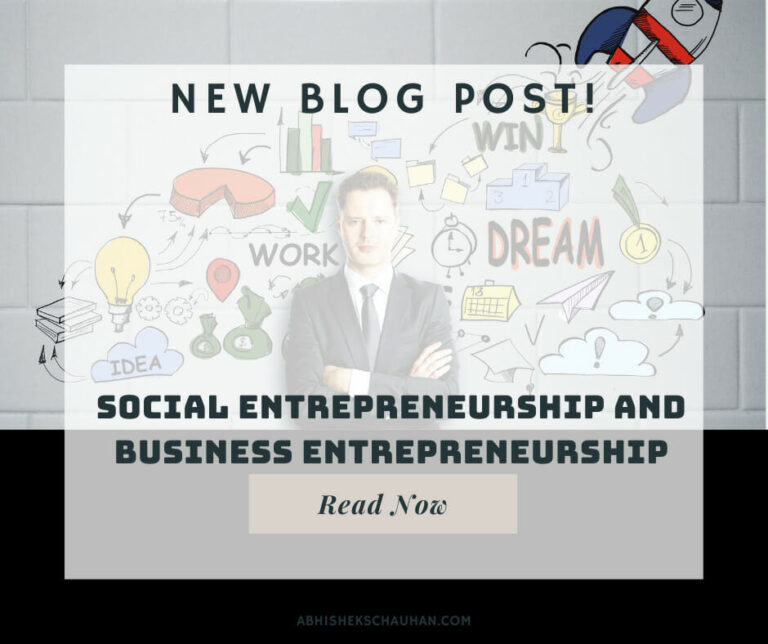 Social Entrepreneurship and Business Entrepreneurship