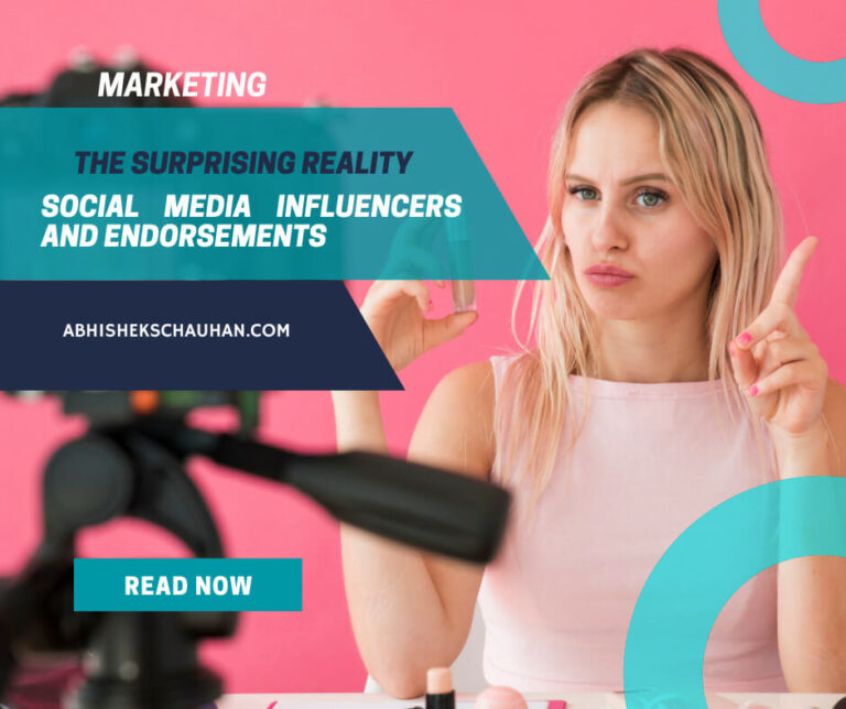 Social Media Influencers And Endorsements