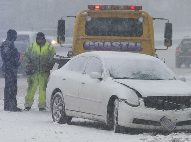 7 Injured In Texas Tornadoes Massive Winter Storm U.S.