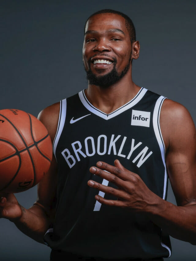 Kevin Durant Of The Nets Could Miss One Month Due To A Right Mcl Sprain