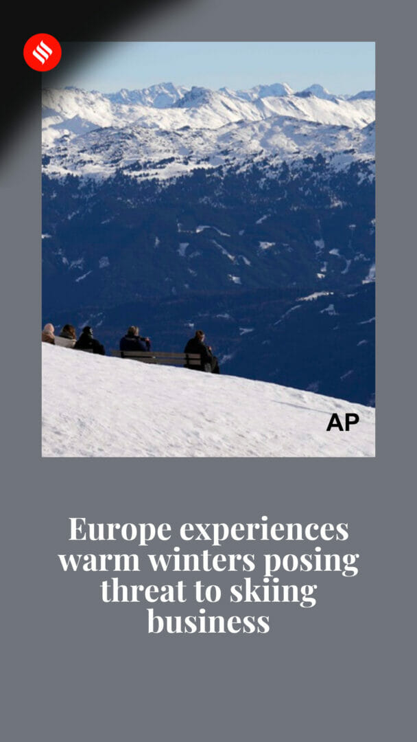 Europe Experiences Warm Winters Posing Threat To Skiing Business